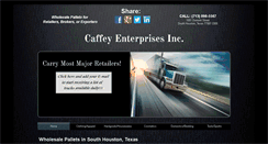 Desktop Screenshot of caffeyenterprisesinc.net